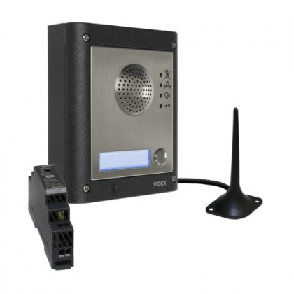 Videx GSM/4KS 4G surface mount audio intercom kit with 1 to 10 buttons